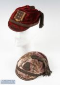 2x early 1900s England Rugby Cap and another Lancashire Rugby Cap - awarded to Manchester’s player