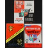 1971 British & Irish Lions Rugby Programmes in NZ (3): Issues v Canterbury & v Wellington and the