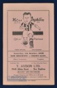 1949/50 New Brighton v Crewe Alexandra Div. 3 (N) match programme 8 October 1949; fair/good