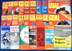 Quantity of Football Magazines to include Jimmy Hills Football weekly 1967-1969 - one set is in
