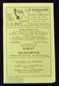 1954/55 Barnet v Southampton FAC 1st round proper at Underhill 20 November 1954; good