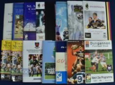 Mostly 1990s Irish Club Rugby Yearbooks/Programmes (15): Less often seen, and apart from Blackrock