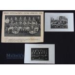 1952 Wales Grand Slam & Triple Crown Team Giant Photocard etc (3): Perhaps given with the Western