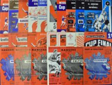 Selection of 1960s onwards Scottish Big Match Football Programmes features 1970/71 Celtic v