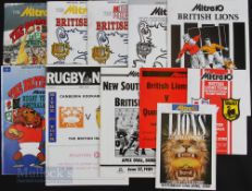 1989 British/Irish Lions in Australia Rugby Programmes (11): Scott Hastings' almost-complete set