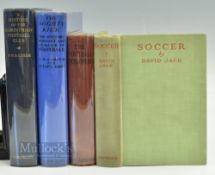 4 1930s Football Books to include A history of Corinthian football club 1933, Soccer by David