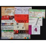 Wales v the South Pacific Nations Rugby Tickets 1970-2010 (11): v Fiji (U-25s) 1970, taped, and