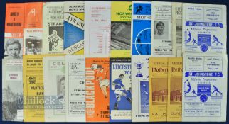 Assorted Scottish Football Programme Selection early 1960s to 1970s with good Celtic/Rangers