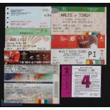 Wales v the South Pacific Nations Rugby Tickets 1985-2006 (7): (All these tickets & more were also