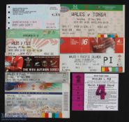 Wales v the South Pacific Nations Rugby Tickets 1985-2006 (7): (All these tickets & more were also