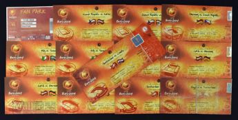 Tickets: UEFA Euro 2004 match tickets Czech Republic v Latvia x 2, Germany v Czech Republic, Italy v