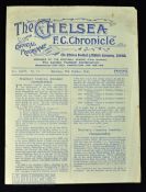 1930/31 At Chelsea: Southern Counties v Northern Counties (Amateur Championship match) programme