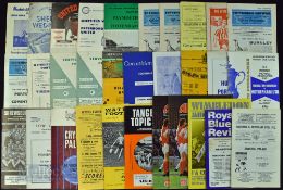 Football Programmes: All FAC 1950s - 1970s mostly 1960s, some non-league, some 2nd replays include