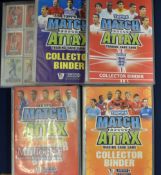 2007-2014 Match Attack Topps Football cards 5 Albums, all albums are 95% full a good selection of