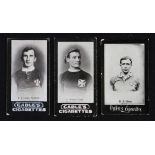 Scarce 1902/1904 Rugby Cigarette cards (3): Highly collectable trio, C Powell (Neath) & GL Lloyd (