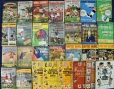 1950-1960 Football Annuals, to include Playfair football annual 1951-1957, News Chronicles