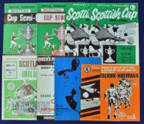 Selection of Scottish Football Programmes features 67 Scottish Cup Semi-Final, 65 Scottish Cup