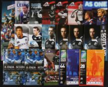 Scottish Test, RWC & Regional Rugby Programmes (19): With some duplication: Scotland v England 2008;