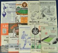 1951/52 Manchester Utd programme selection to include home Manchester City (friendly) 23 February