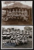 1901/1971 Two Very Different Rugby Team Photographs (2): Clear bold 10" x 8" shots, of the