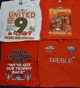 1995-2003 Manchester United Football Shirts -to include 2003 The double double -L,1999 the road to