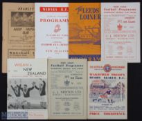 Collection of New Zealand Rugby League Tour Programmes to the UK from 1951 & 1961 (7) 2x 1951 v