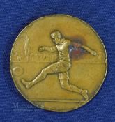 Former property of Bert Williams - 1940 Inter Services Championship Plymouth copper medal measures