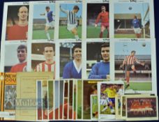 Football Memorabilia Selection features Soccer Stars cards, Topps Spotlights, 1949 Football