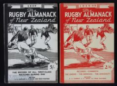 New Zealand Rugby Almanacks for 1944-45 & 1950 (2): To include the highly-prized wartime edition for