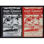 New Zealand Rugby Almanacks for 1944-45 & 1950 (2): To include the highly-prized wartime edition for