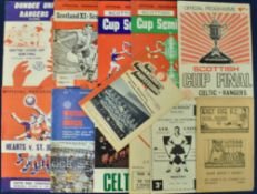 Scottish Selection of Football Programmes features 62/63 Hearts v St. Johnstone, 6/67 Bayern