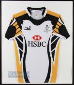 Penguins International RFC Rugby Jersey - striking yellow, black & white modern jersey from the