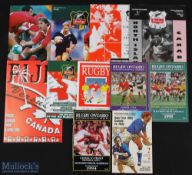 1983-1995 Canadian Rugby Programme Selection (11): Many large and striking, after the Canadian