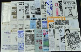 Collection of Bolton Wanderers match programmes in the Lancashire Manx Cup, Marsden Lancashire