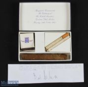 1963 Football Association Centenary Banquet Smokers Presentation Set former property of Bert