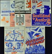 Selection of Scotland home international programmes 1951 France (Festival of Britain), 1951