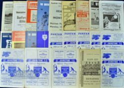 Selection of Scottish 1960/70s Football Programmes incl' 61/62 Leicester City v Partick Thistle,