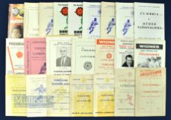 Selection of County Rugby League Programmes 1957-2003 features 57 Lancashire v Yorkshire, 58