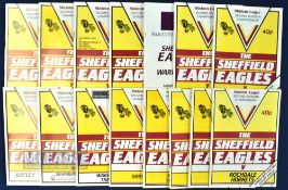 Selection of Sheffield Eagles 1984/85 Rugby League Home Programmes 1st season in Rugby League,