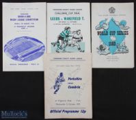 Collection of Rugby League Programmes to incl County Challenge Cup Final, County, Sevens and World