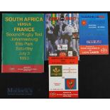 1993 French Rugby Programmes in South Africa (4): Issues v the SA Development team, Northern