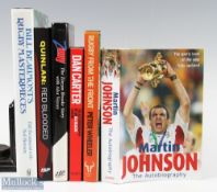 Rugby Autobiographies etc Selection (6): The stories from Dan Carter, Martin Johnson, Zinzan Brooke,