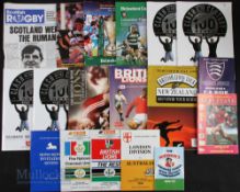 Specials' Rugby Programme/Brochure Selection from the 1980's onwards through to the Millennium (