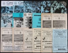 Barbarians at Cardiff Rugby Programmes (18): Issues from this famous old clash from 1947-50 inc,