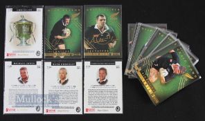 Rarer 1997 New Zealand Signed Player Edition Rugby Card Set: Much sought-after, full set of Ineda'
