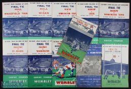 Complete Collection of Rugby League Challenge Cup Final Programmes 1951-1960 including 1954