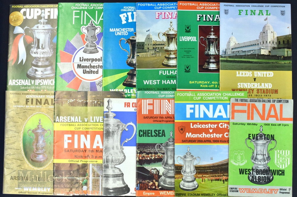 Collection of FA Cup Finals to include 1963, 1964, 1965, 1966, 1967, 1968, 1969, 1970, 1970 - Image 2 of 2