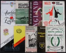 Southern Hemisphere Rugby Programmes v UK Tourists etc (9): Wellington (NZ) v Wales 1969, England