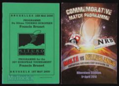 2014 Unusual Malta v Netherlands Rugby Programme etc (2): From the European Nations Cup Division 2A,
