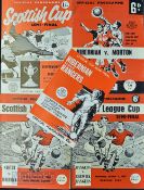 Selection of Scottish s/f programmes to include 1963 Rangers v Berwick Rangers (SLC s/f), 1963